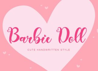 Barbie Doll Font