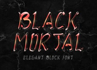 Black Mortal Font