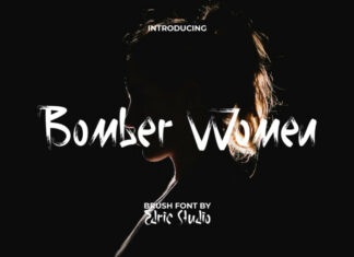 Bomber Women Font
