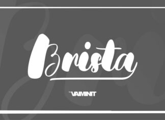 Brista Script Font