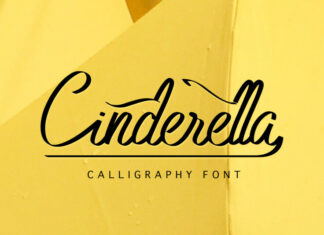 Cinderella Script Typeface