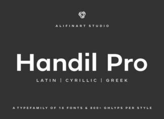 Handil Pro Font
