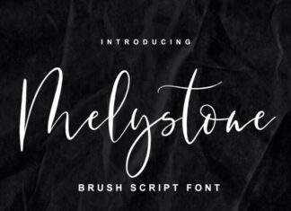 Melystone Script Font