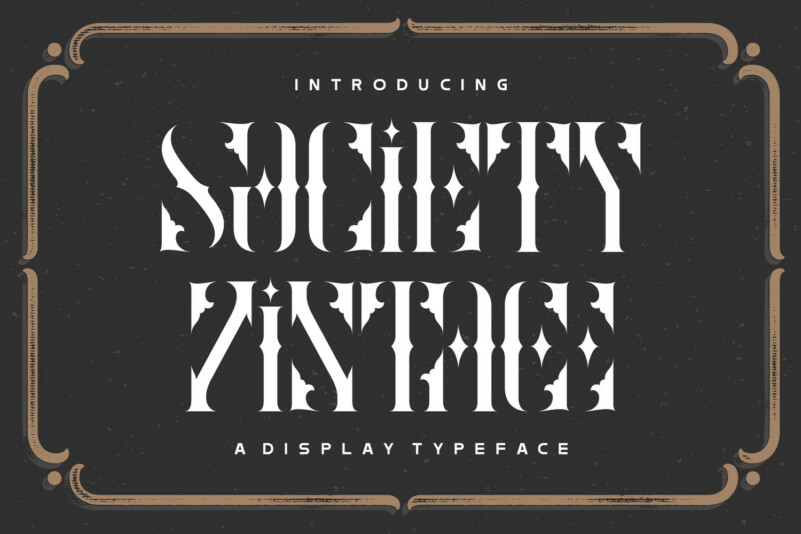 Secret Society - A Vintage Serif