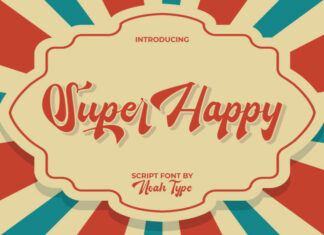 Super Happy Font