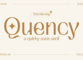 Quency Font