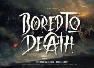 Bored To Death Font