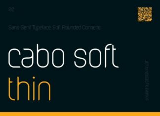 Cabo Soft Thin Font