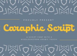 Caraphic Script Font
