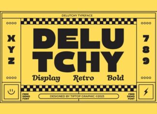 Delutchy Font