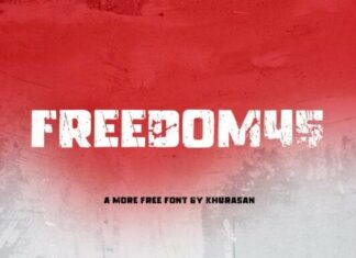 Freedom 45 Font