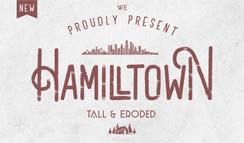 Hamilltown Font preview image 1