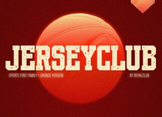 Jerseyclub Font