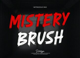 Mistery Brush Font