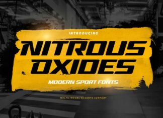 Nitrous Oxides Font