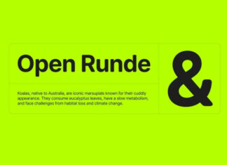 Open Runde Font