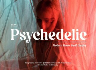 Psychedelic Font