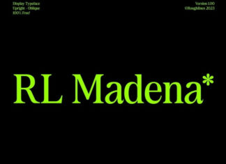 RL Madena Font