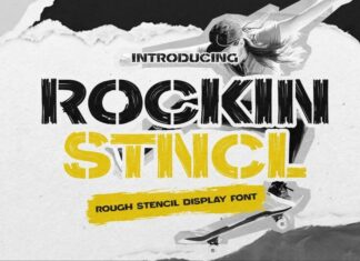 Rockin Stncl Font