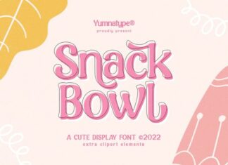 Snack Bowl Font