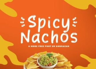 Spicy Nachos Font