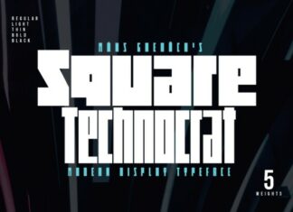 Square Technocrat Font