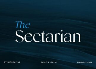 The Sectarian Font