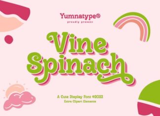 Vine Spinach Font