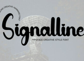 Signalline Script Font