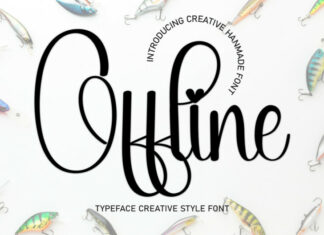 Offline Script Font