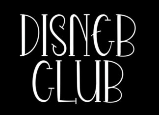 Disneb Club Display Font