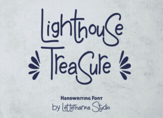 Lighthouse Treasure Font