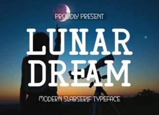 Lunar Dream Display Font