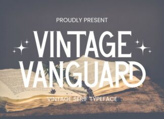 Vintage Vanguard Font