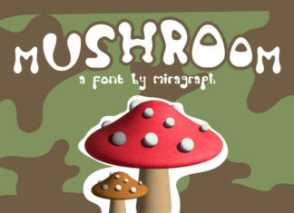 Mushroom - Fun Font
