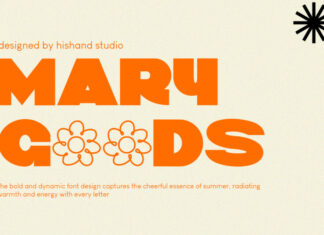 Mary Goods Font
