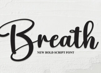 Breath Script Font