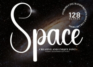 Space Script Font