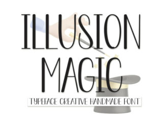 Illusion Magic Display Font