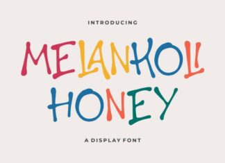 Melankoli Honey Font