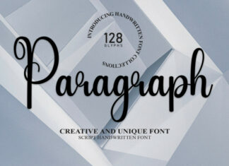 Paragraph Script Font
