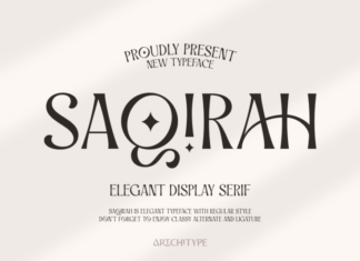 Saqirah Font