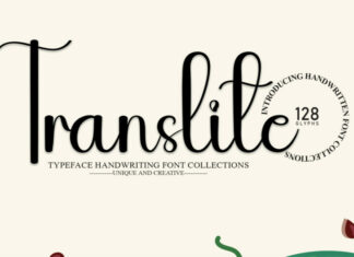 Translite Script Font