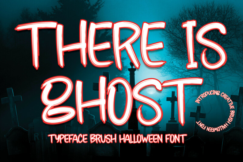 There Is Ghost Font