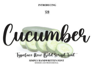 Cucumber Script Font