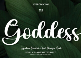 Goddess Script Font