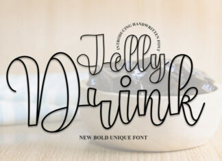 Jelly Drink Script Font
