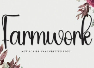 Farmwork Script Font