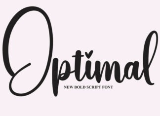 Optimal Script Font
