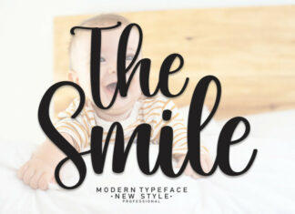 The Smile Script Font